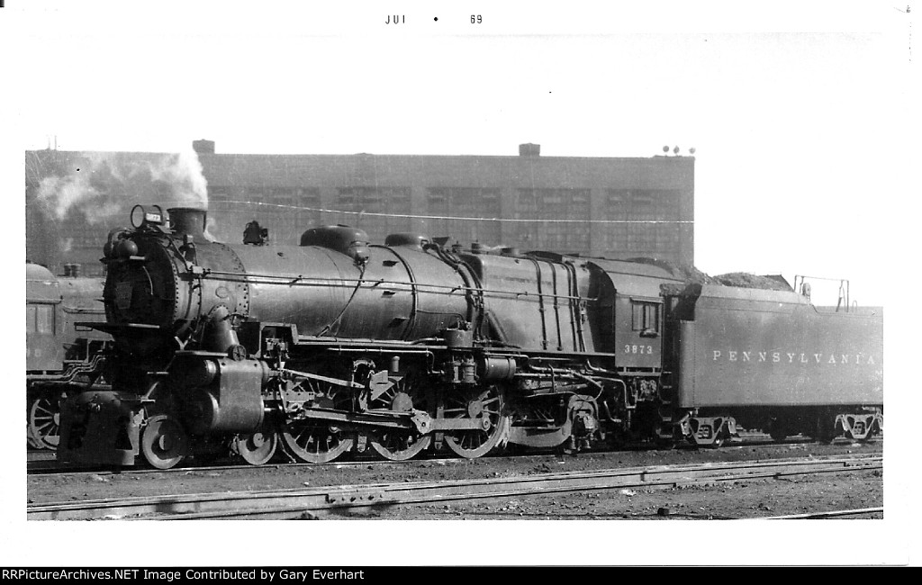 PRR 4-6-2 #3873 - Pennsylvania RR